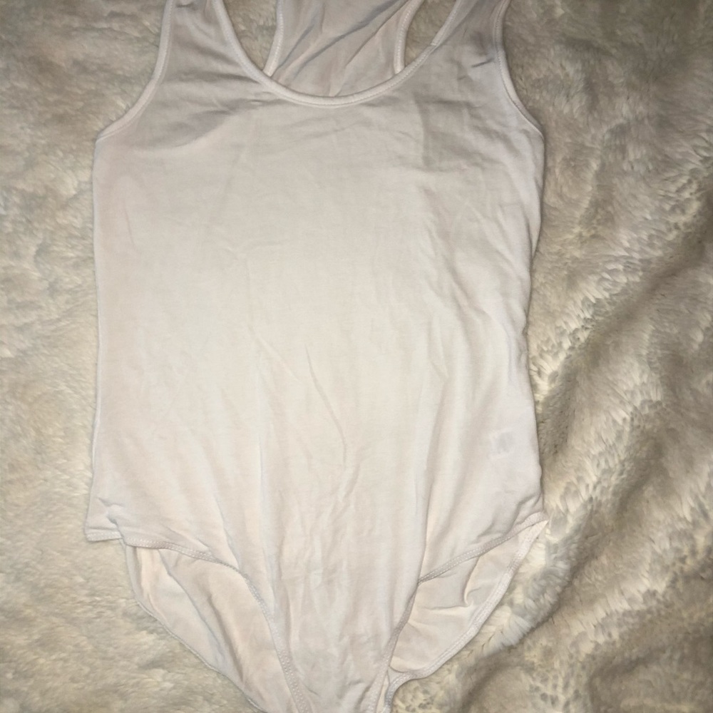 White tank Fashion Nova body suit